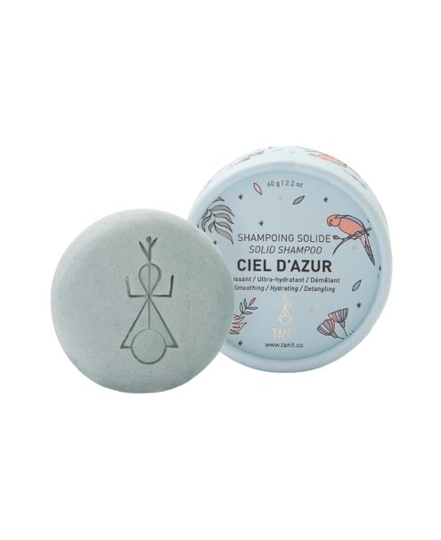 Tanit - Ciel D'azur Shampoo Bar (60g) - Image 1
