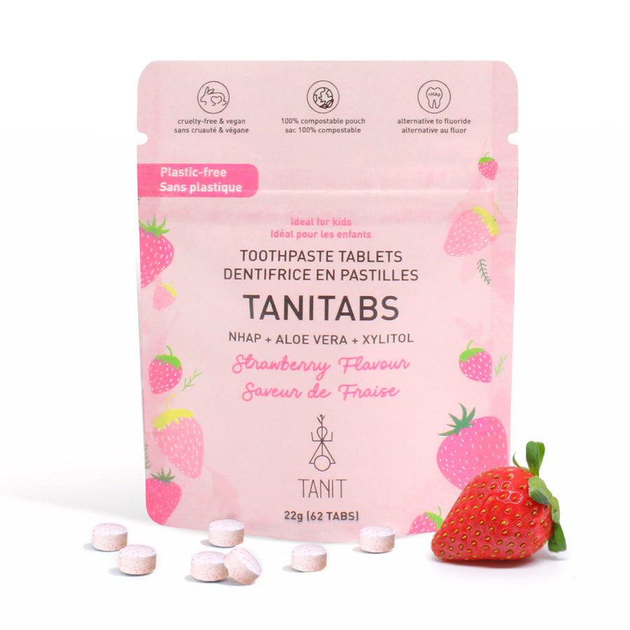 Tanit - Toothpste Tab., Strawberry (62tab Pch) - Image 1