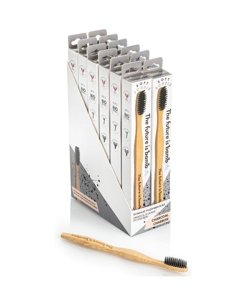 The Future Is Bamboo - Charcoal (12/Box) - Image 1