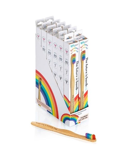 The Future Is Bamboo - Kids Rainbow (12/Box) - Image 1