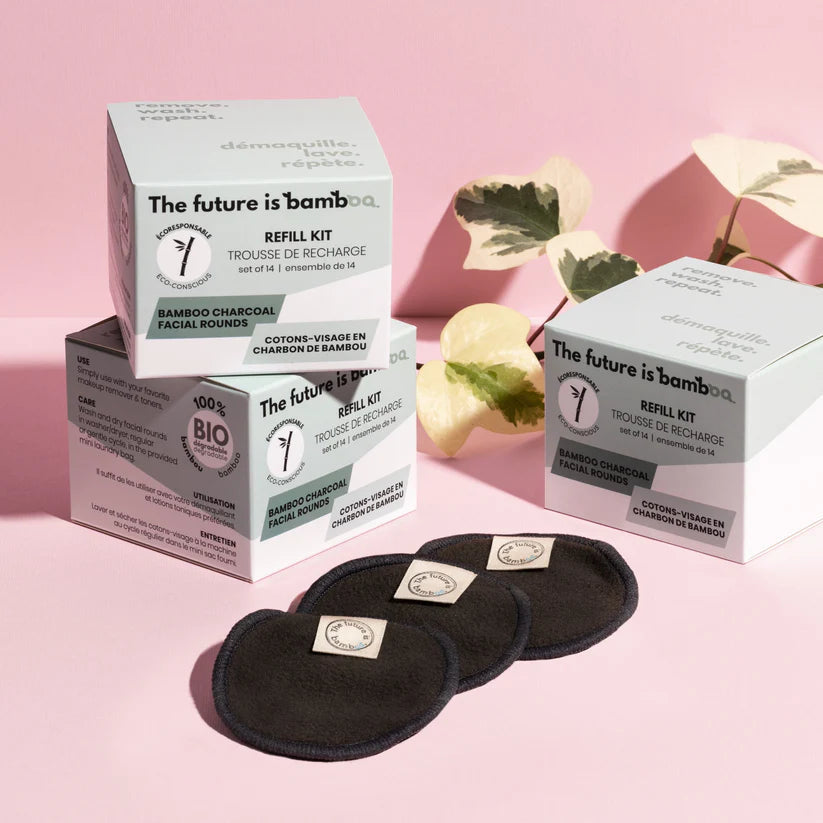 The Future Is Bamboo - Charcoal Facial Rounds Refill - Image 6