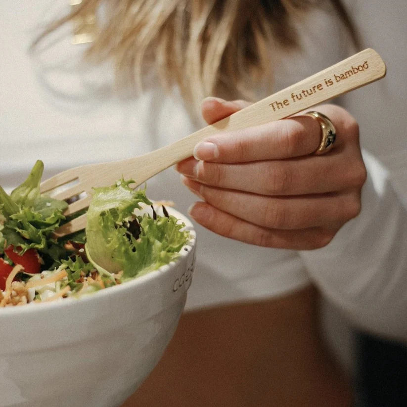 The Future Is Bamboo - Bamboo Utensil Kits 12/Box - Image 5