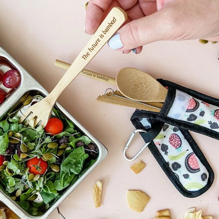 The Future Is Bamboo - Bamboo Utensil Kits 12/Box - Image 8