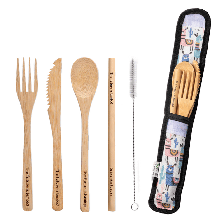 The Future Is Bamboo - Bamboo Utensil Kits 12/Box - Image 3