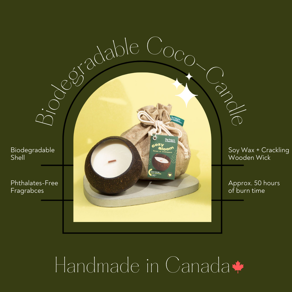 The Future Is Bamboo - Cozy Bloom Coco Candle - Image 2