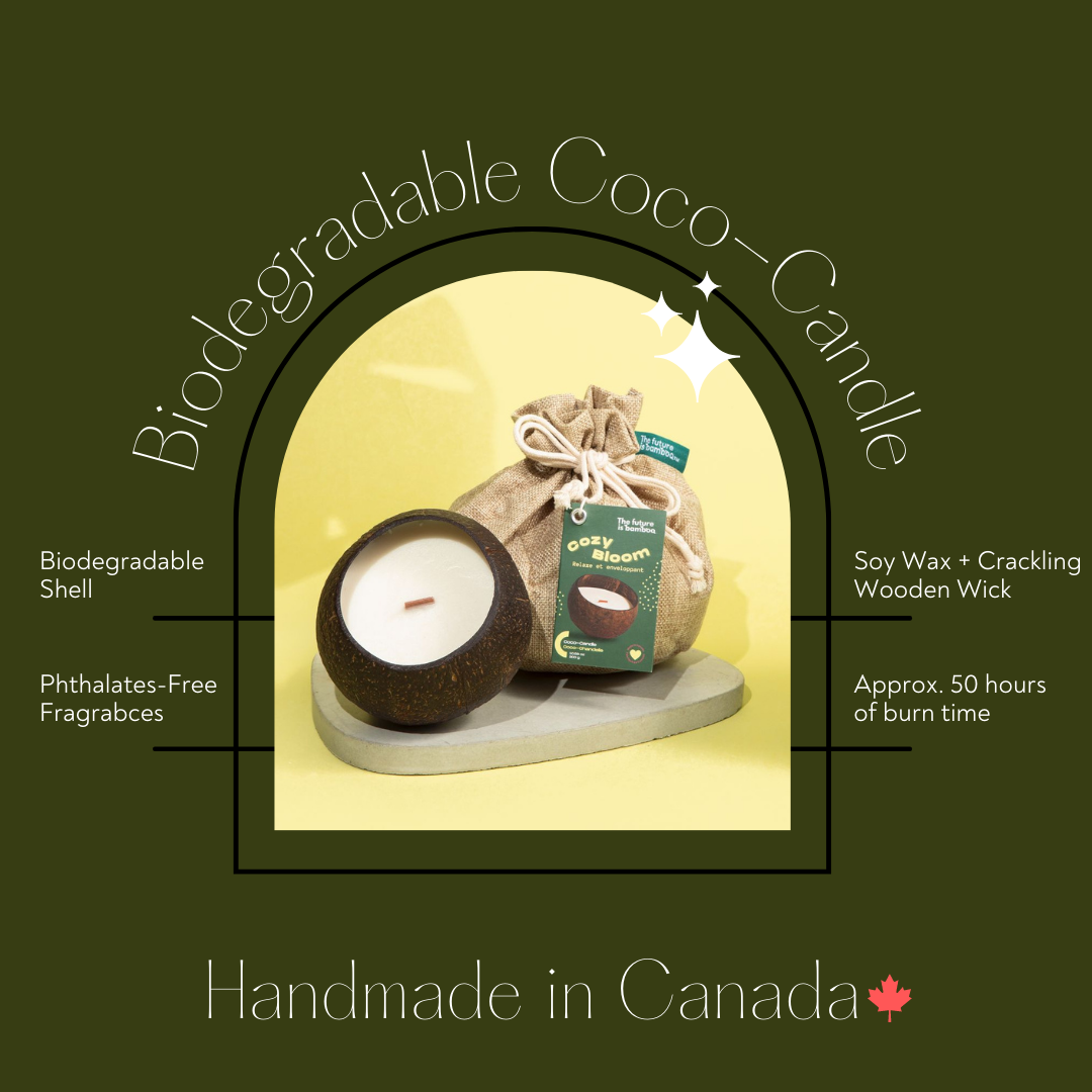 The Future Is Bamboo - Cozy Bloom Coco Candle - Image 2