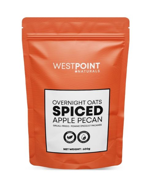 Westpoint Naturals - Overnight Oats Spiced Apple Pecan (600g/6pk) - Image 1