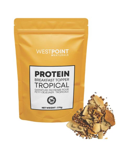Westpoint Naturals - Protein Breakfast Topper Tropical (375g/6pk) - Image 1