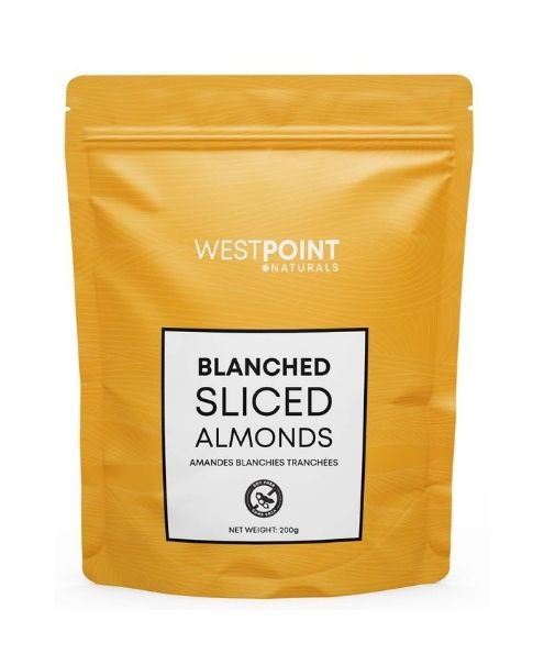 Westpoint Naturals - Blanched Sliced Almonds (200g/6pk) - Image 1