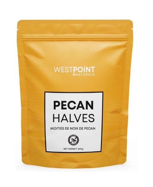Westpoint Naturals - Organic Pecan Halves (200g/6pk) - Image 1