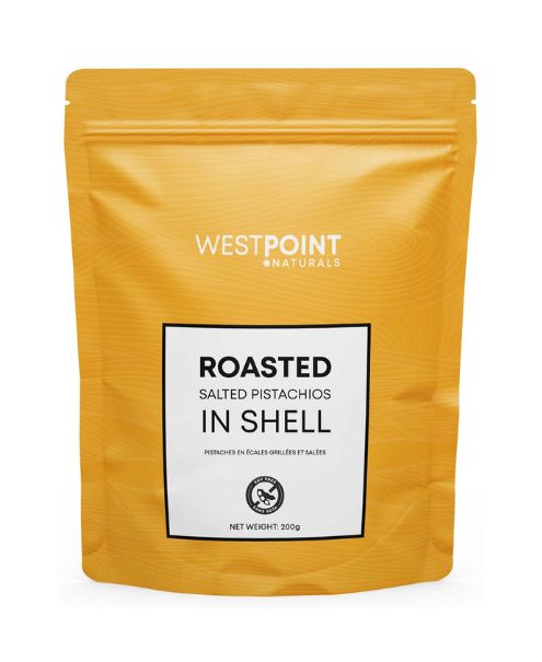 Westpoint Naturals - Roasted Salted Pistachios (200g/6pk) - Image 1