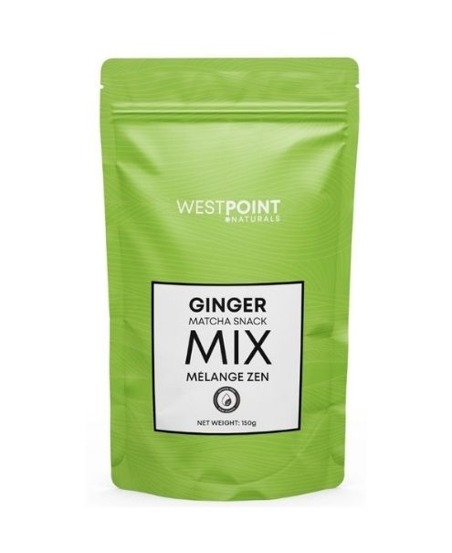 Westpoint Naturals - Ginger Matcha Snack Mix (150g/6pk) - Image 1