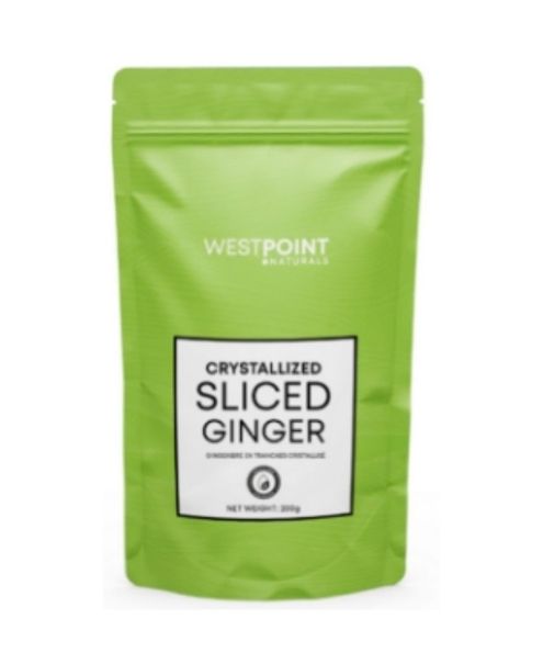 Westpoint Naturals - Crystallized Sliced Ginger (200g/6pk) - Image 1