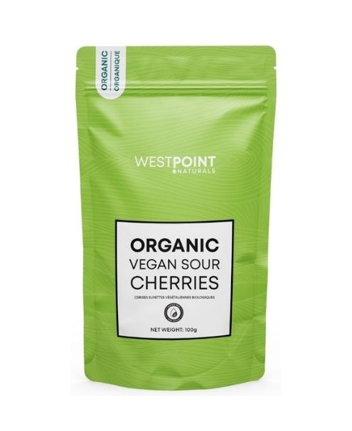 Westpoint Naturals - Org Vegan Sour Cherries (100g/6pk) - Image 1