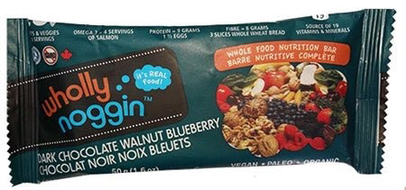 Wholly Noggin Foods Ltd - Dark Choco. Walnut Berry (50g,12/Box)  - Image 1