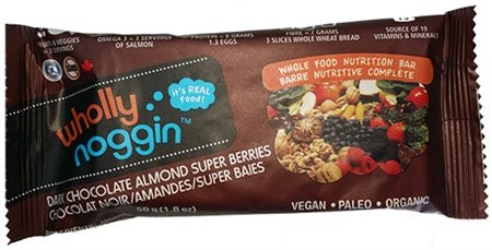 Wholly Noggin Foods Ltd - Dark Choco. Almond Superberries (50g,12/Box) - Image 1