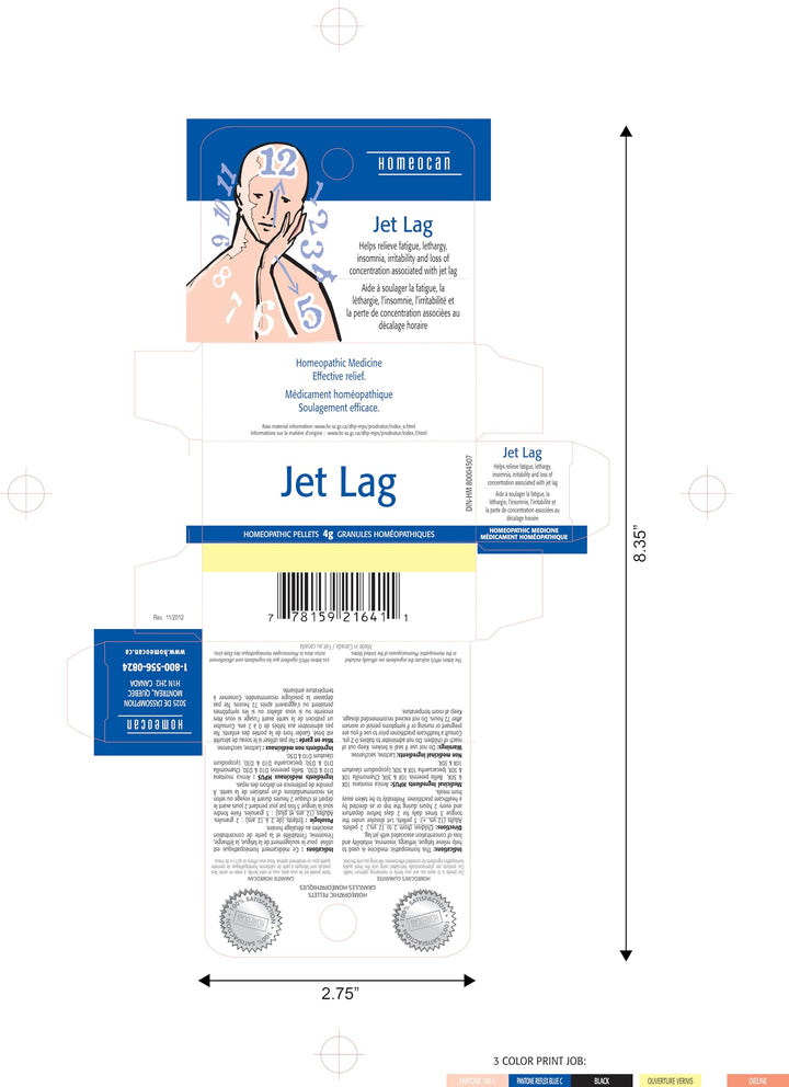 Homeocan - Jet Lag, 4g