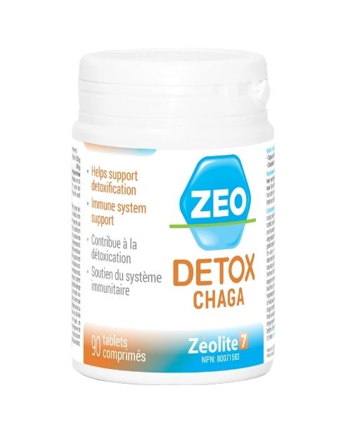 Mineral Medix - ZeoDetox, Chaga, 90tabs - Image 1
