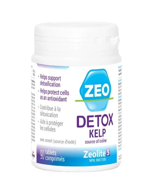 Mineral Medix - ZeoDetox, Kelp, 90tabs - Image 1