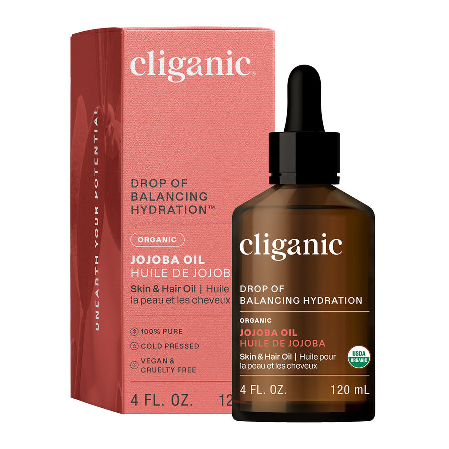 Cliganic - Organic Jojoba Oil, 120ml - Image 1