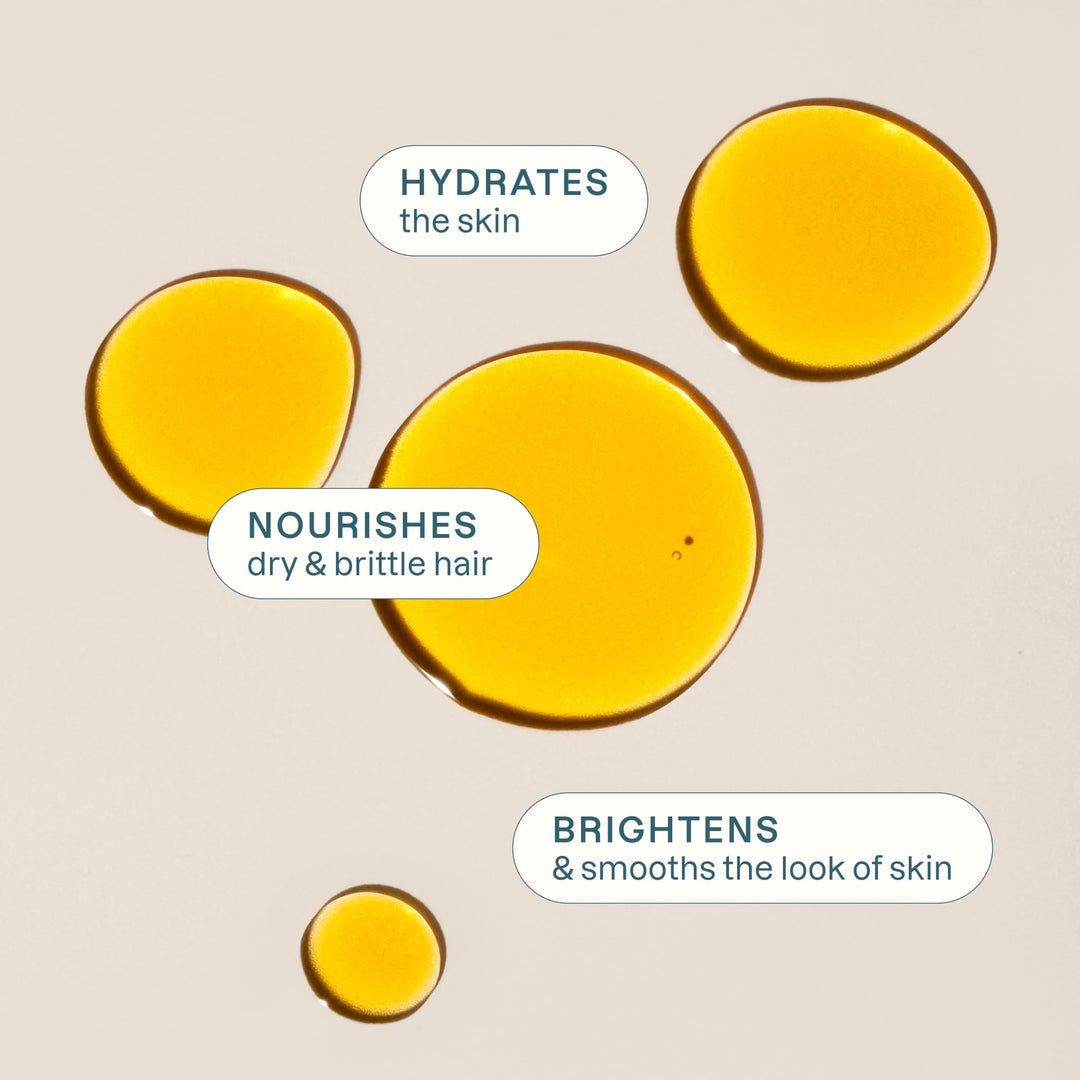 Back label of Cliganic - Organic Rosehip Oil, 30ml showing product details