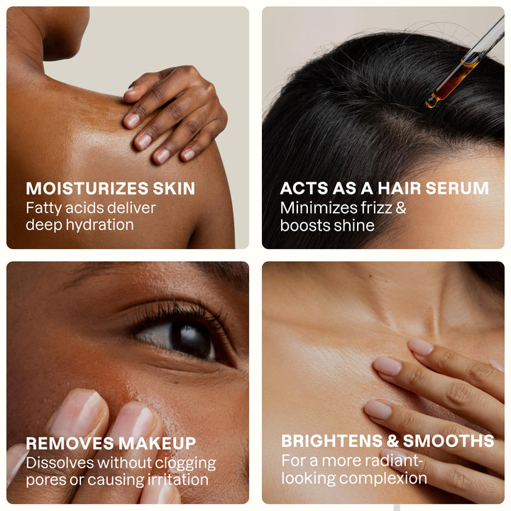 Usage directions for Cliganic - Organic Rosehip Oil, 30ml