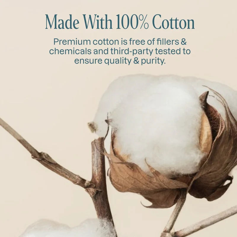 Cliganic - Organic Cotton Rounds, 100ct - Image 2