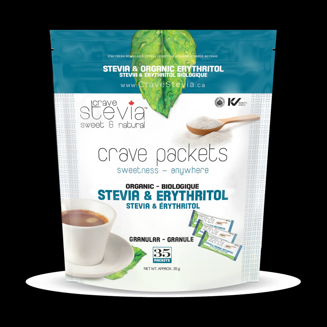 Crave Stevia - Stevia Packets 35Ct - Image 1