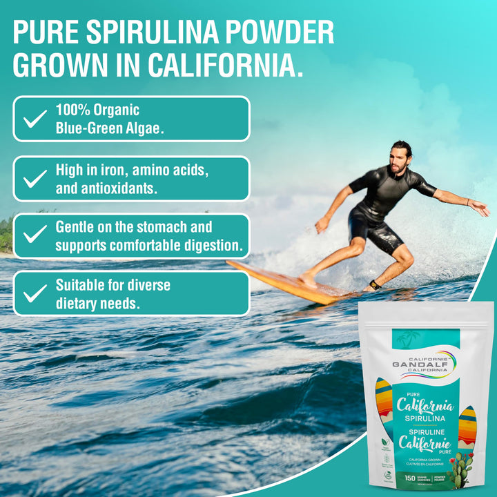 Gandalf - California Spirulina, 150g powder - Gandalf