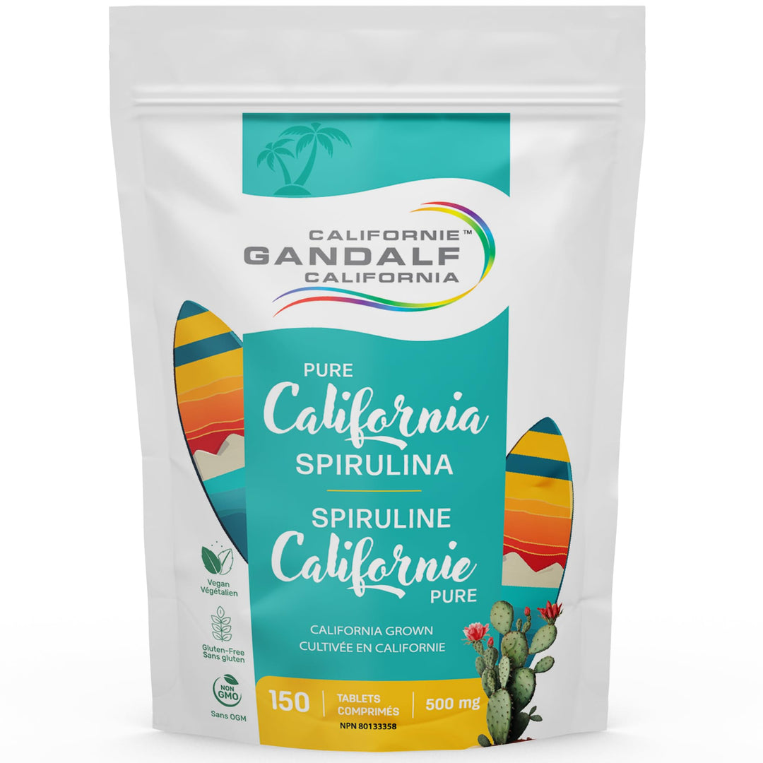 Gandalf - California Spirulina 500mg, 150 tabs - Gandalf
