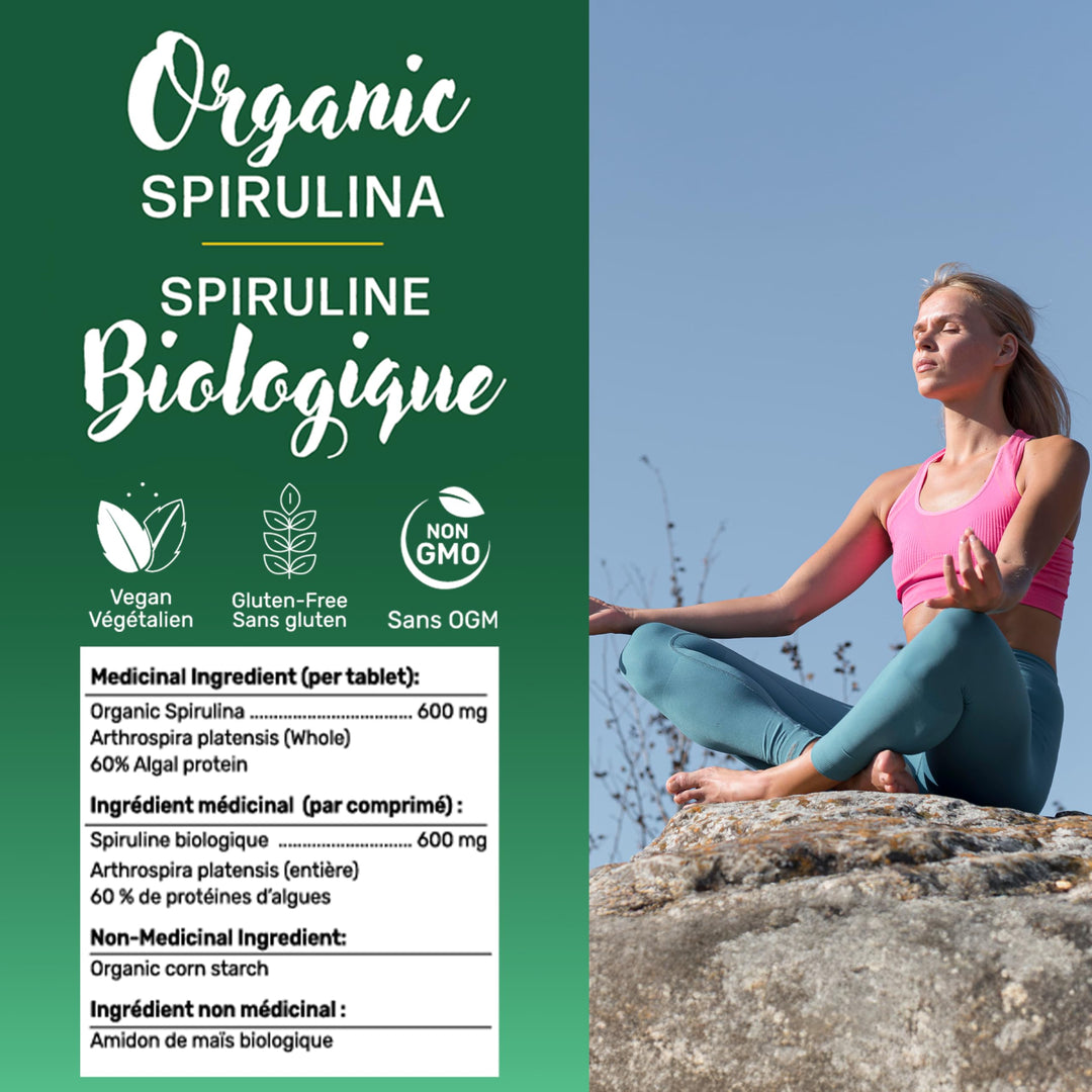 Gandalf - Spirulina Organic 600mg, 150 tabs - Gandalf