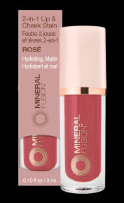 2 in 1 Lip & Cheek Stain Rose - Image 2
