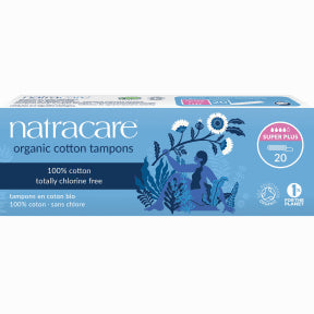 Organic Cotton Super Plus Tampons - Image 1