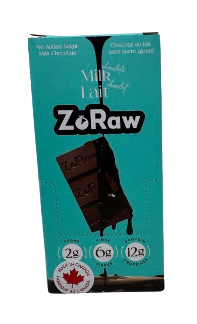 ZoRaw Chocolates - 45%Milk Chocolate With Protein