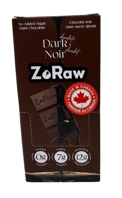 ZoRaw Chocolates - 60%Dark Chocolate With Protein
