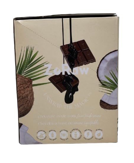 ZoRaw Chocolates - 55%Coconut Milk Chocolate w/Protein