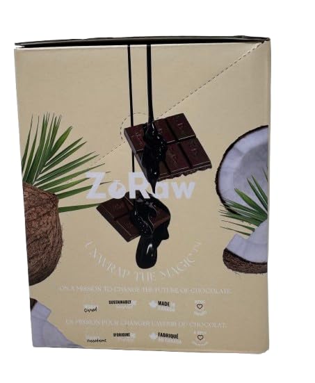 ZoRaw Chocolates - 55%Coconut Milk Chocolate w/Protein