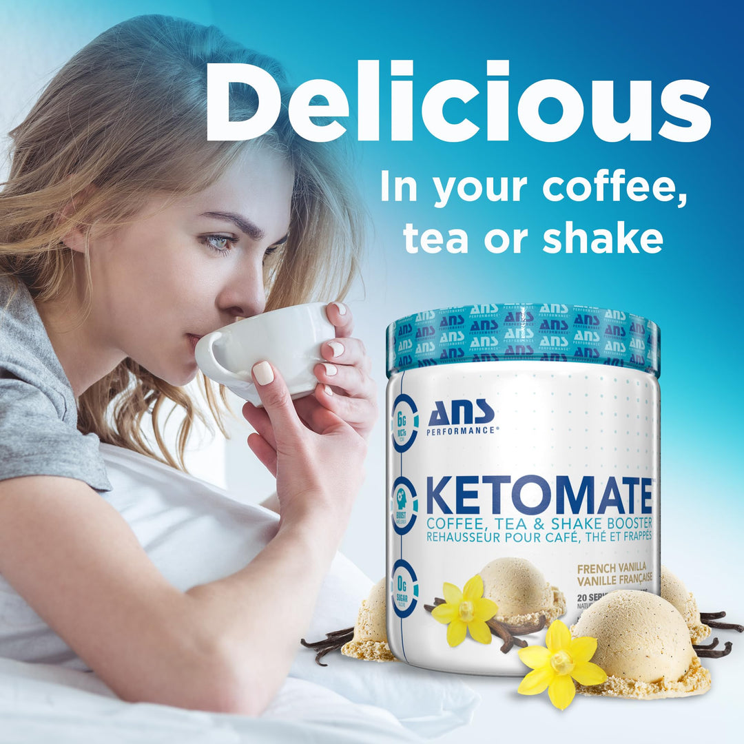 Detail view 1 of ANS Performance KETOMATE Creamer - French Vanilla