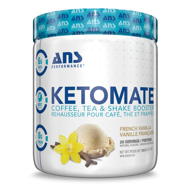 ANS Performance KETOMATE Creamer - French Vanilla 293g