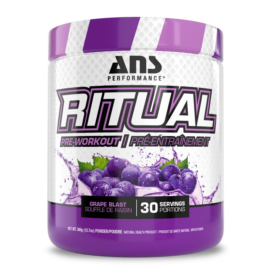 ANS Performance RITUAL Pre-Workout Glacier Grape 360g