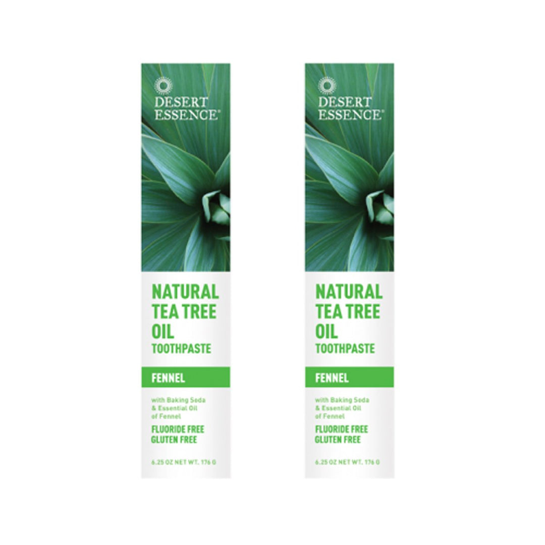 Desert Essence Tea Tree Oil Toothpaste With Fennel 176g
