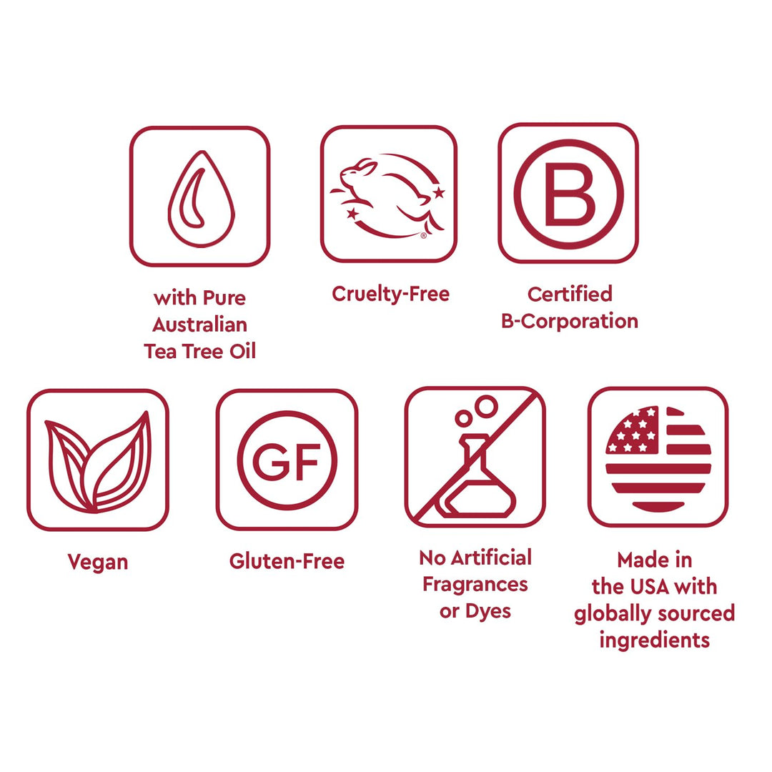 Ingredients list for Desert Essence Cleansing Pads With Tea Tree Oil