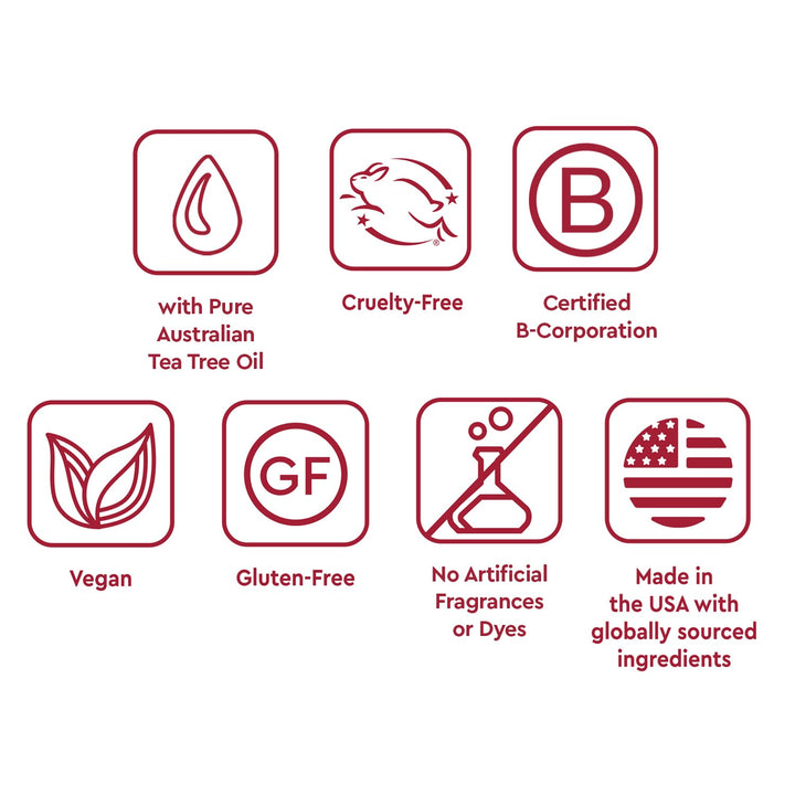 Ingredients list for Desert Essence Cleansing Pads With Tea Tree Oil