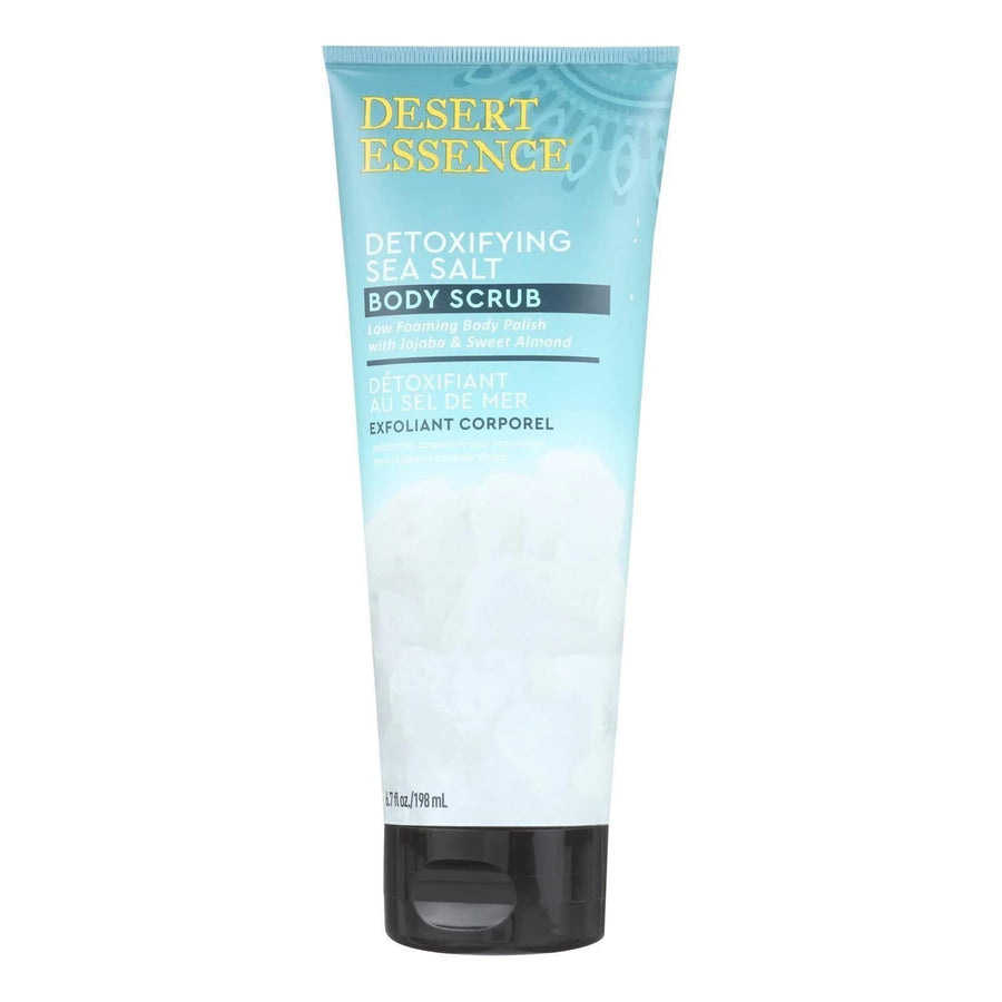 Desert Essence Detoxifying Sea Salt Body Scrub 198ml