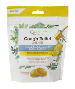 Organic Cough Relief Meyer Lemon - Image 1