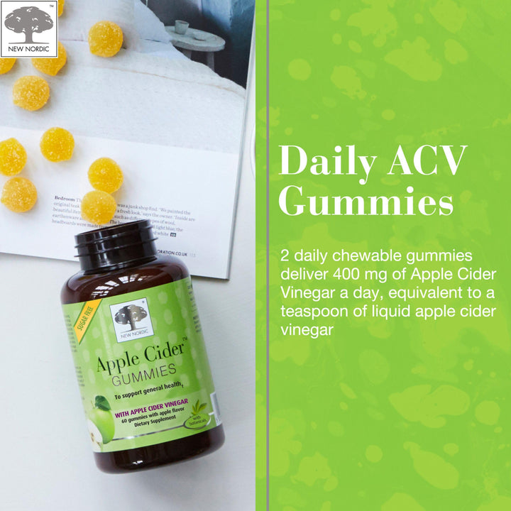 New Nordic - Apple Cider Gummies+ (60gmy 6)