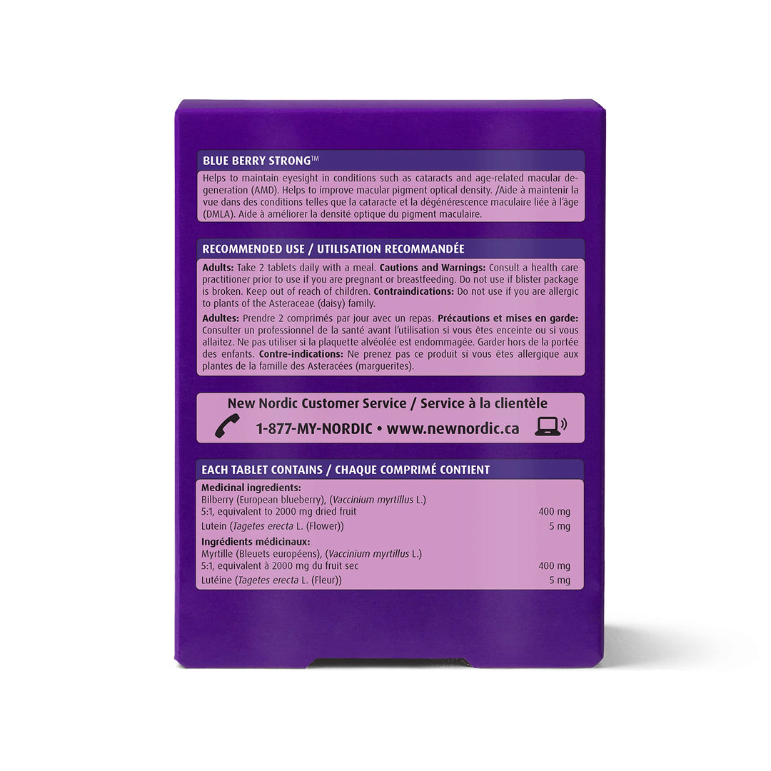 New Nordic - Blue Berry Strong (60tab 6)