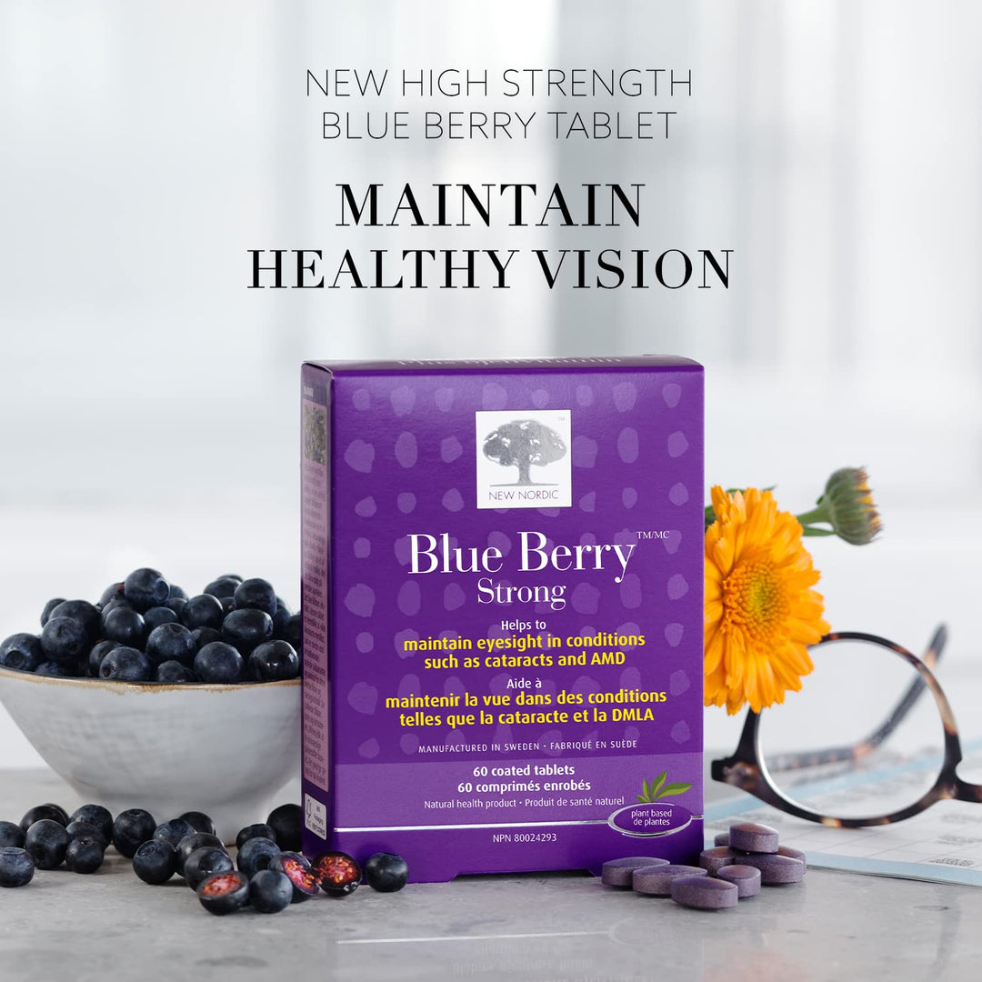 New Nordic - Blue Berry Strong (60tab 6)