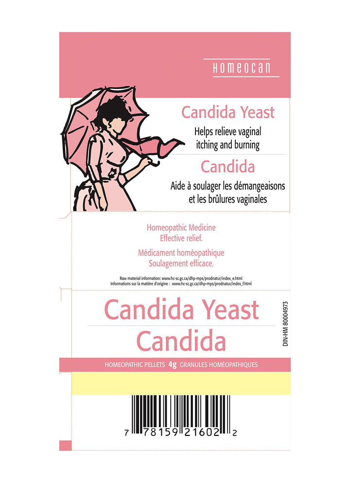 Homeocan - Candida Yeast Pellets (4g 12)