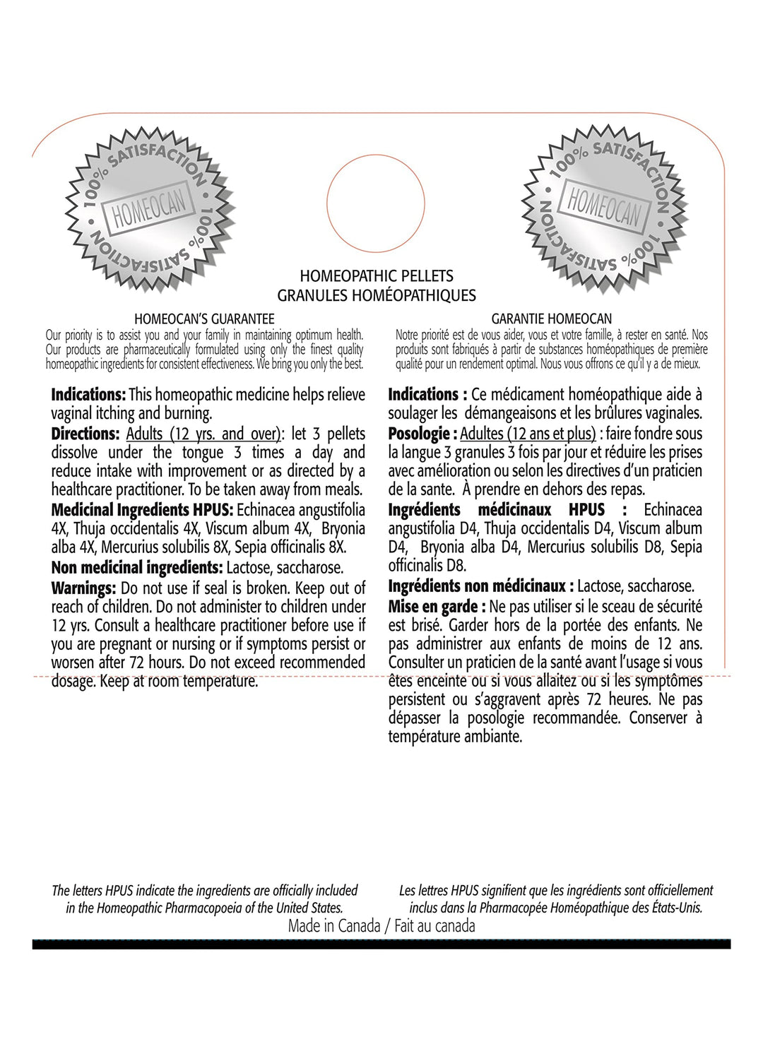 Homeocan - Candida Yeast Pellets (4g 12)